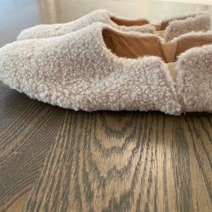 Jcrew Sherpa Flats Size 9 NWOT